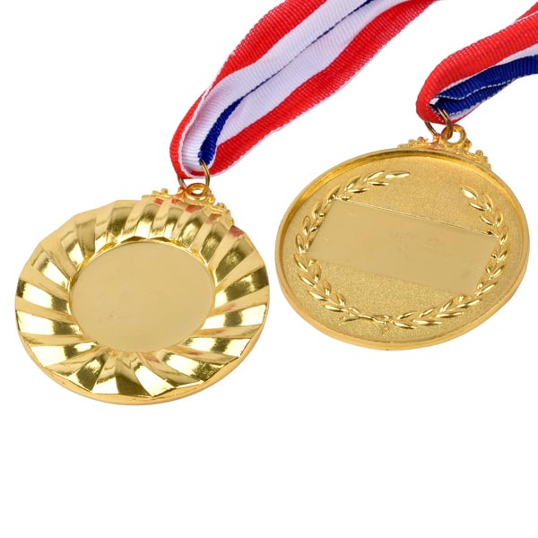 Circle Medal Gold