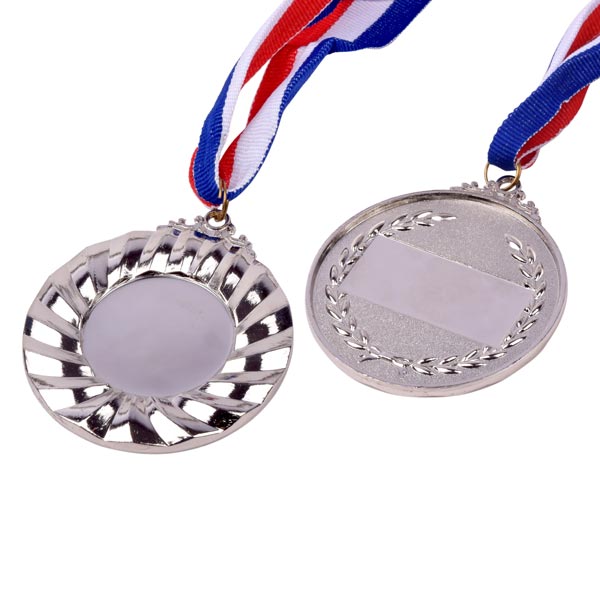 Circle Medal Silver