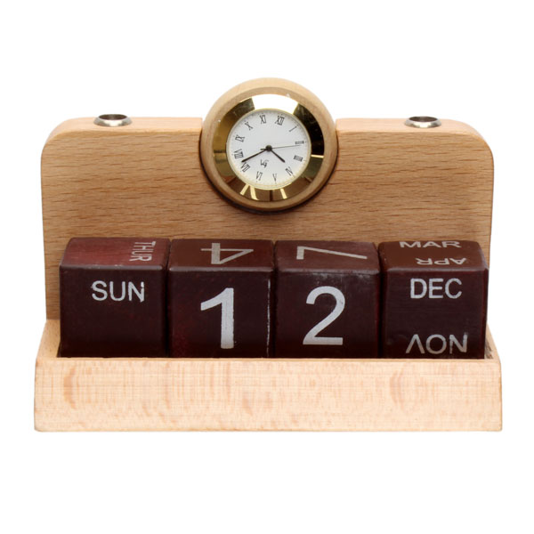 Maroon Calender Stand