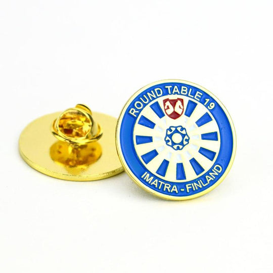 Round Table Lapel Pin